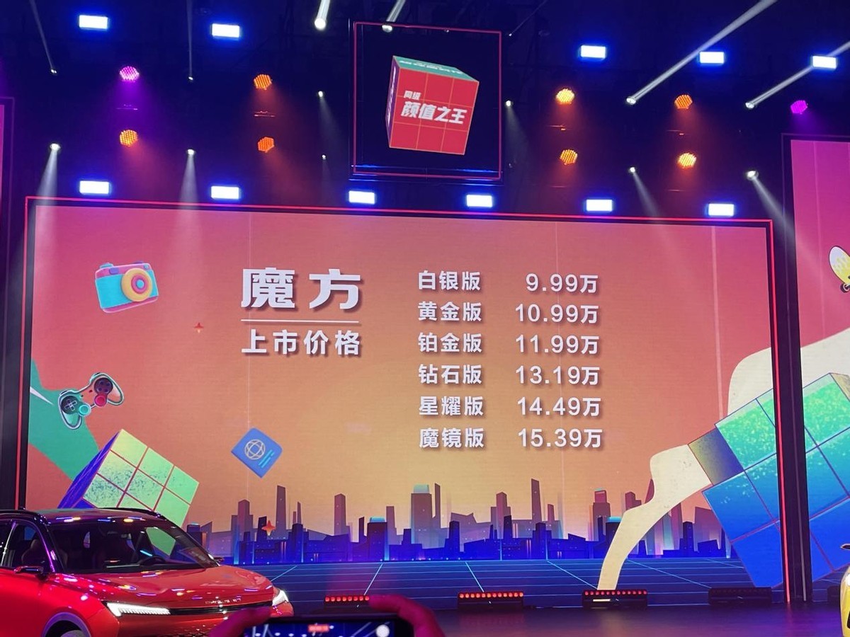 成都魔方4S店售价9.99万起 暂无优惠