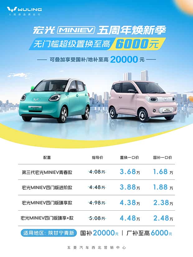 宏光MINIEV九月首周销10061台 登顶销量榜首宏光MINIEV九月首周销10061台 登顶销量榜首