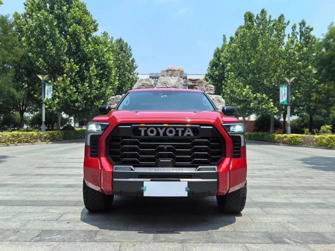 新款丰田坦途3.5T现车到店实拍配置解答 可分期