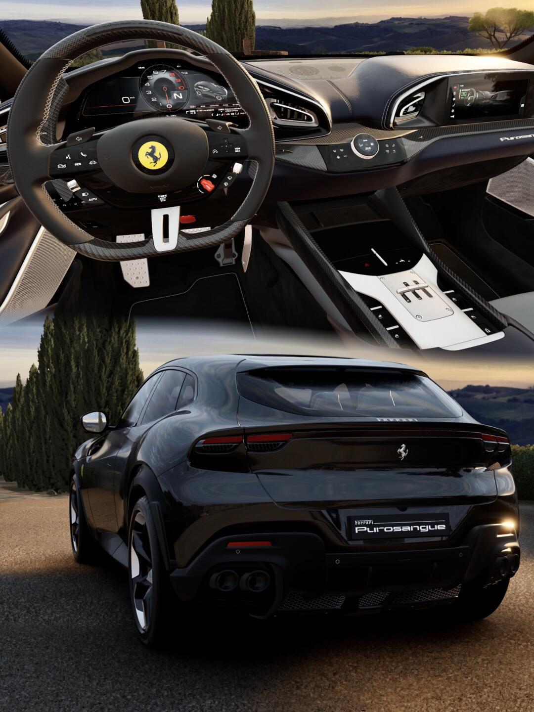 成都法拉利Purosangue限时优惠 目前499万元起售