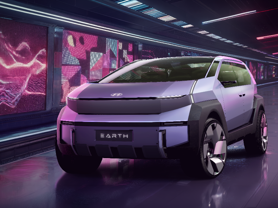 不做“鹅卵石”,现代首发新能源概念车金星和地球