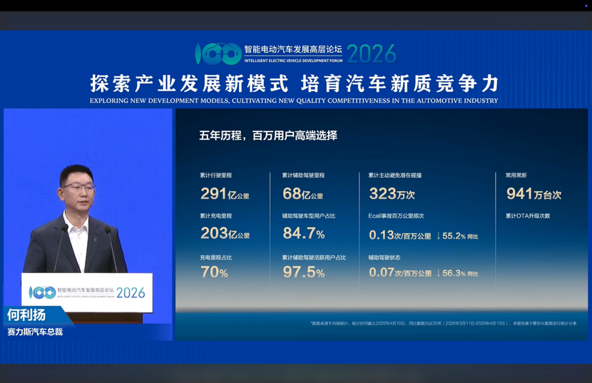 赛力斯汽车何利扬：以四大创新构筑面向未来的核心竞争力