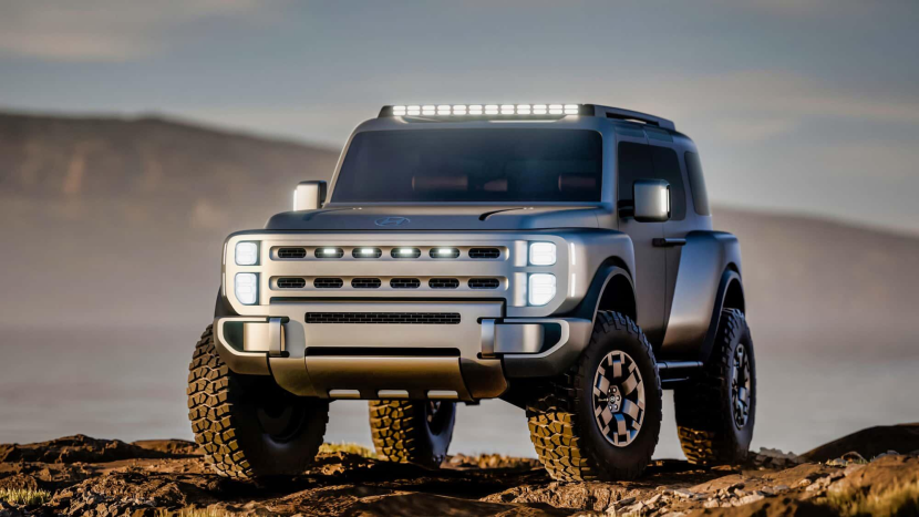 现代Boulder概念车：跨界越野车+未来皮卡一网打尽